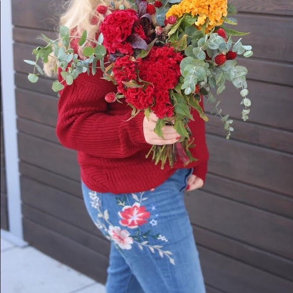 Express Embroidered jeans - Picture 1 of 5